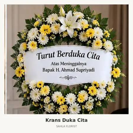 Krans Bunga Duka Setiabudi